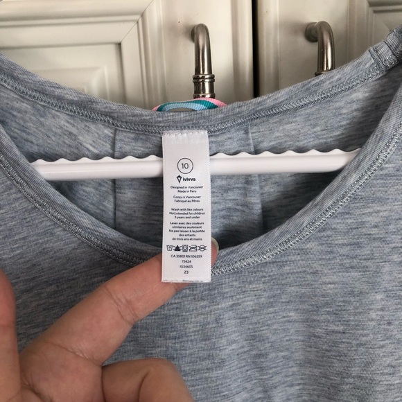 Ivivva girl’s super soft girl’s long sleeve shirt - Picture 9 of 10